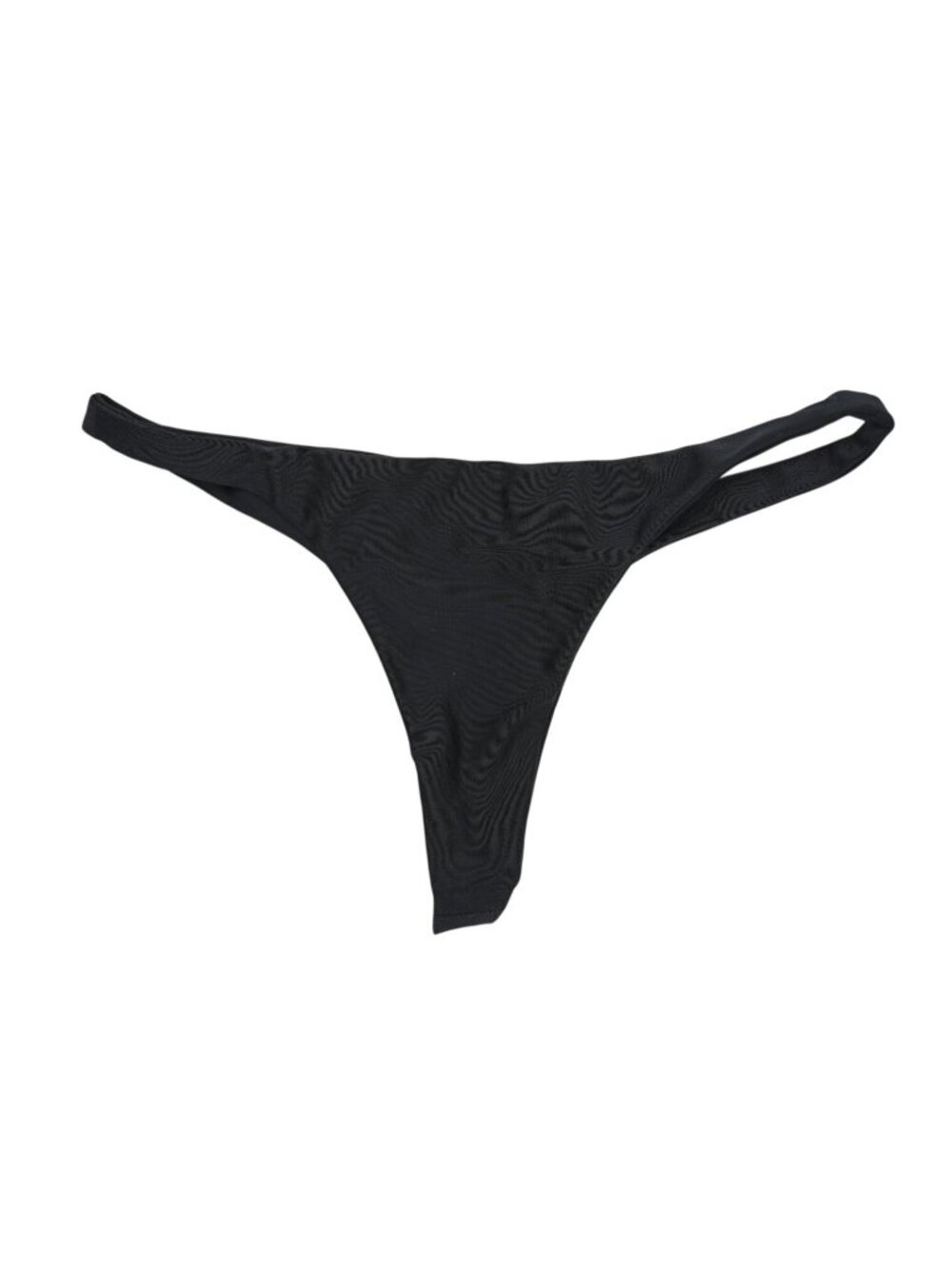 Bamba Swim Jagger Bikini Bottoms in Jet Black